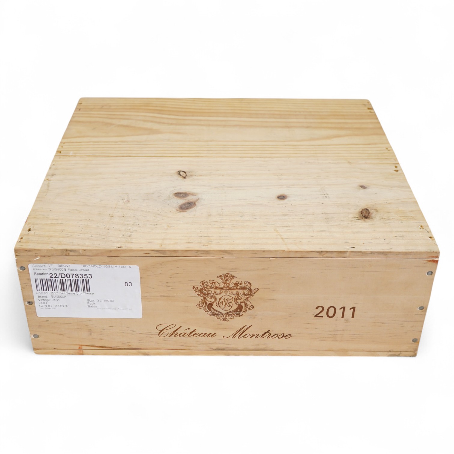 Château Montrose, 2011